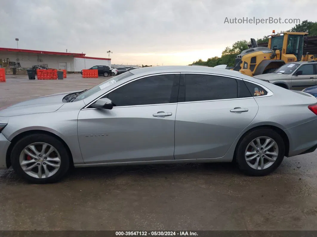 2018 Chevrolet Malibu Lt Silver vin: 1G1ZD5ST7JF198633