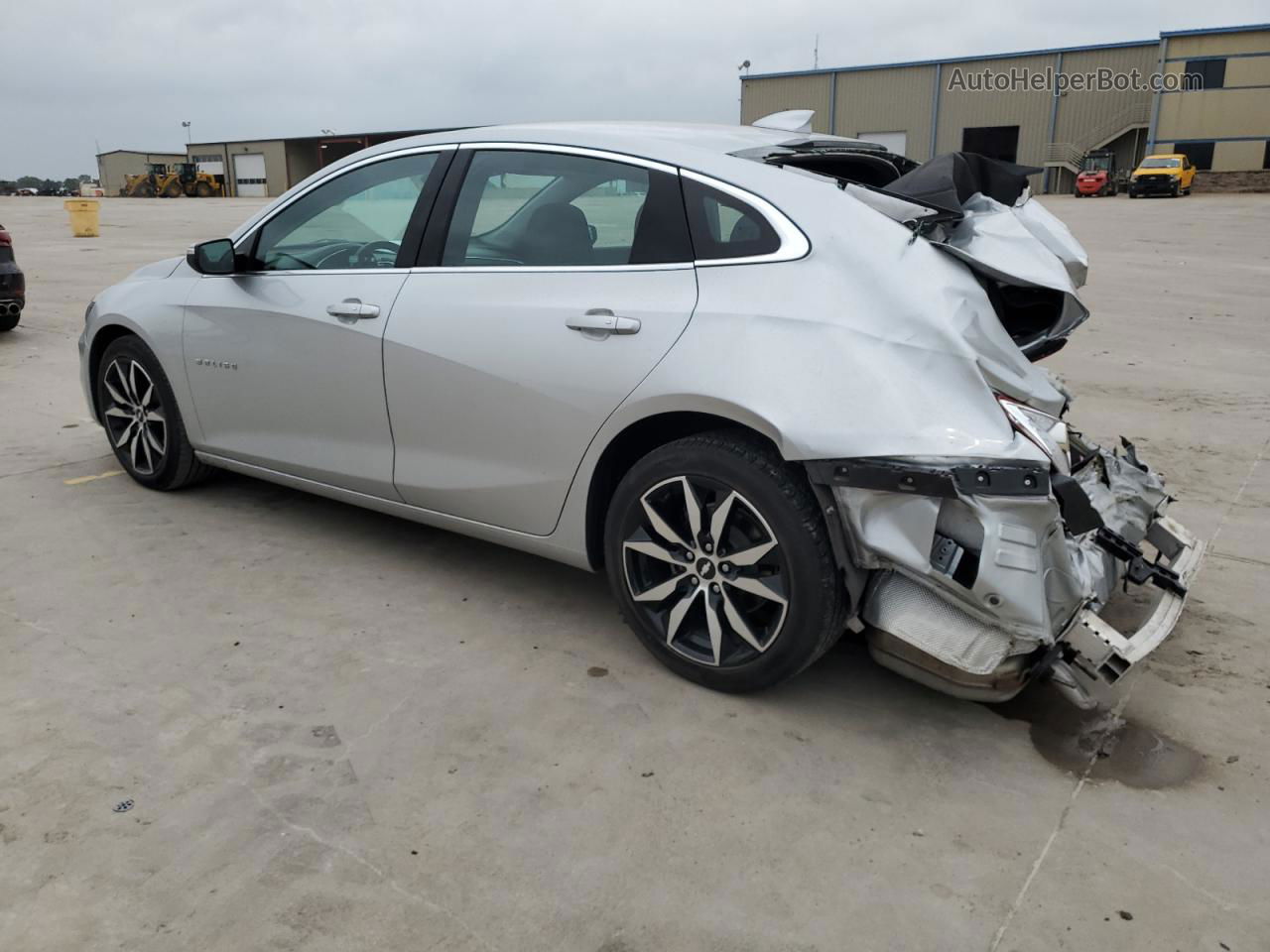 2018 Chevrolet Malibu Lt Silver vin: 1G1ZD5ST7JF278420