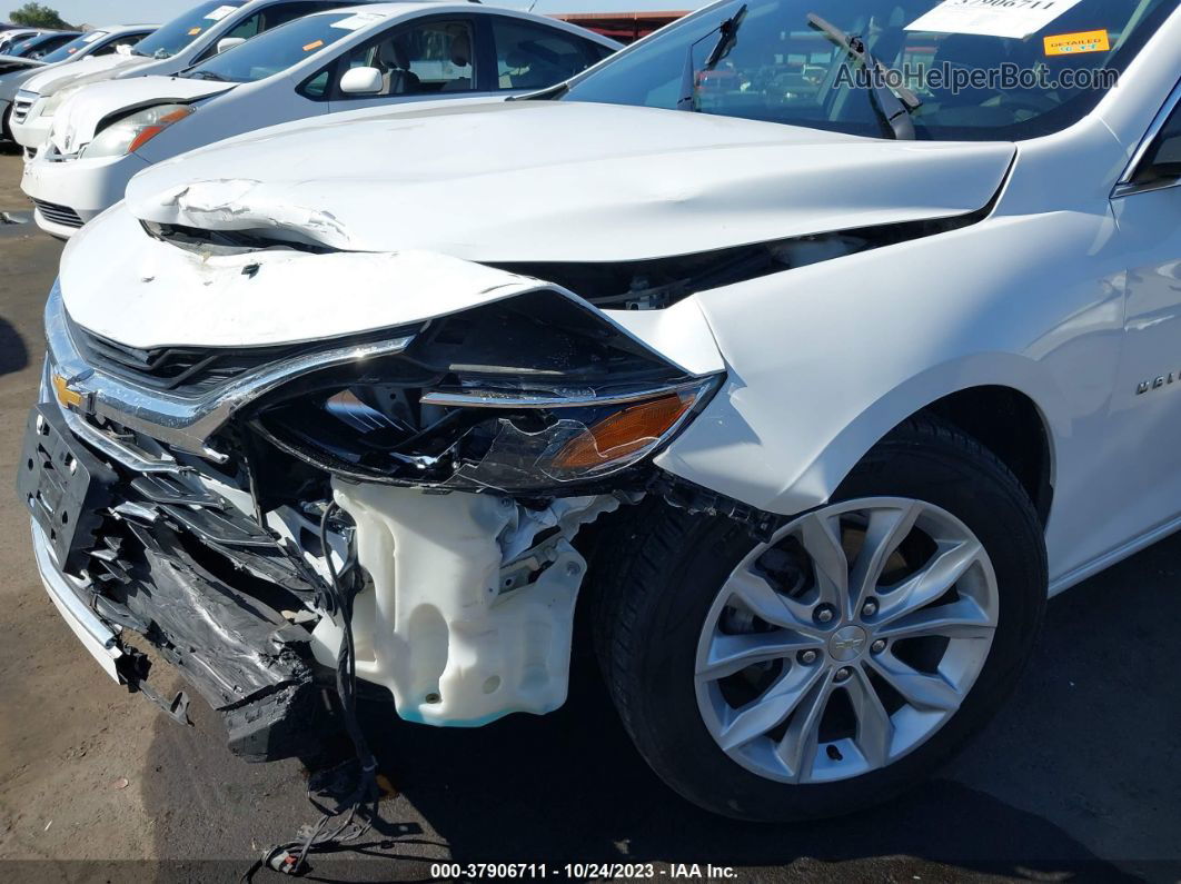 2019 Chevrolet Malibu Lt Белый vin: 1G1ZD5ST7KF158781