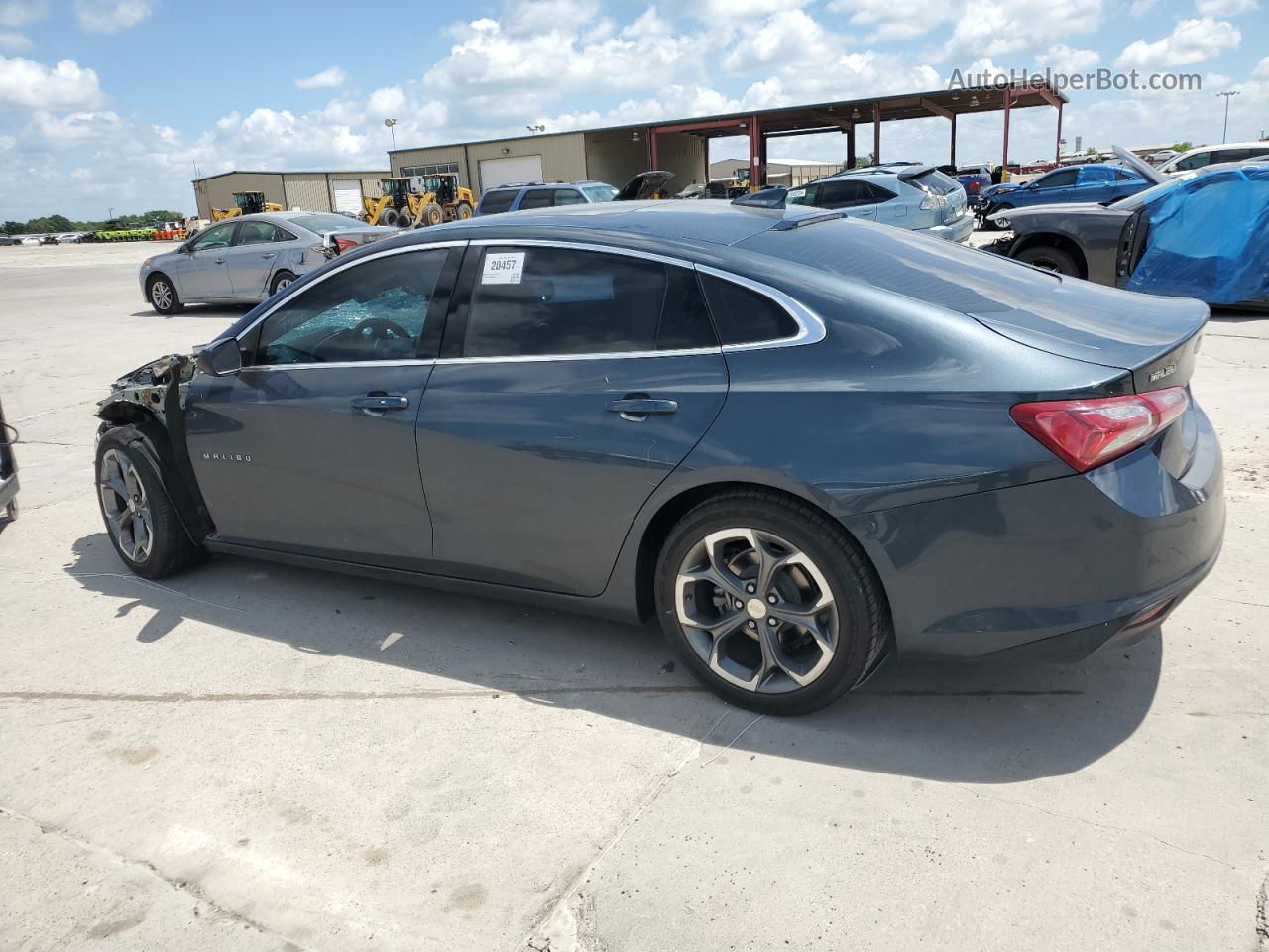 2021 Chevrolet Malibu Lt Charcoal vin: 1G1ZD5ST7MF013341