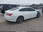 2021 Chevrolet Malibu Fwd Lt White vin: 1G1ZD5ST7MF021696