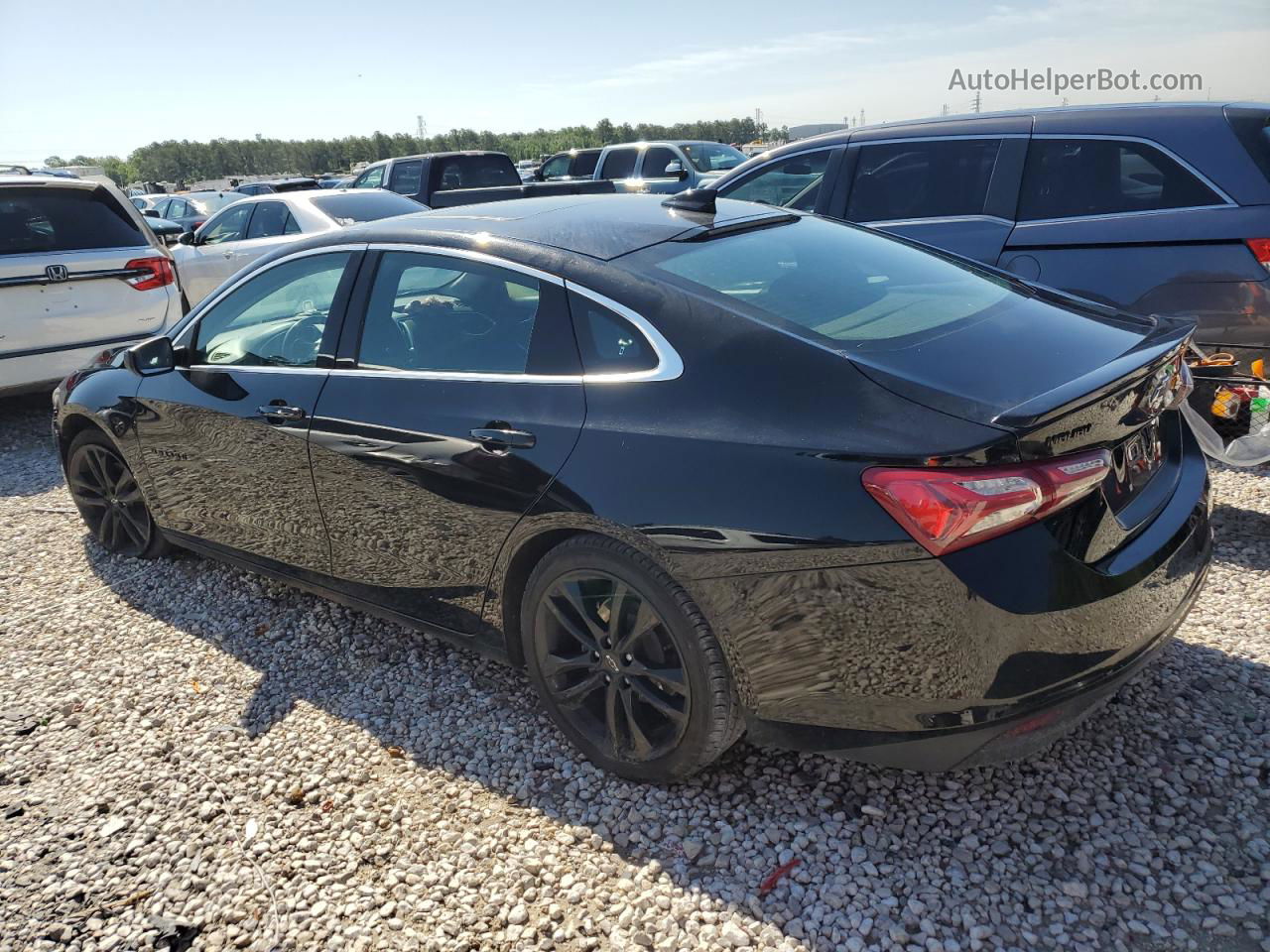 2021 Chevrolet Malibu Lt Black vin: 1G1ZD5ST7MF025134