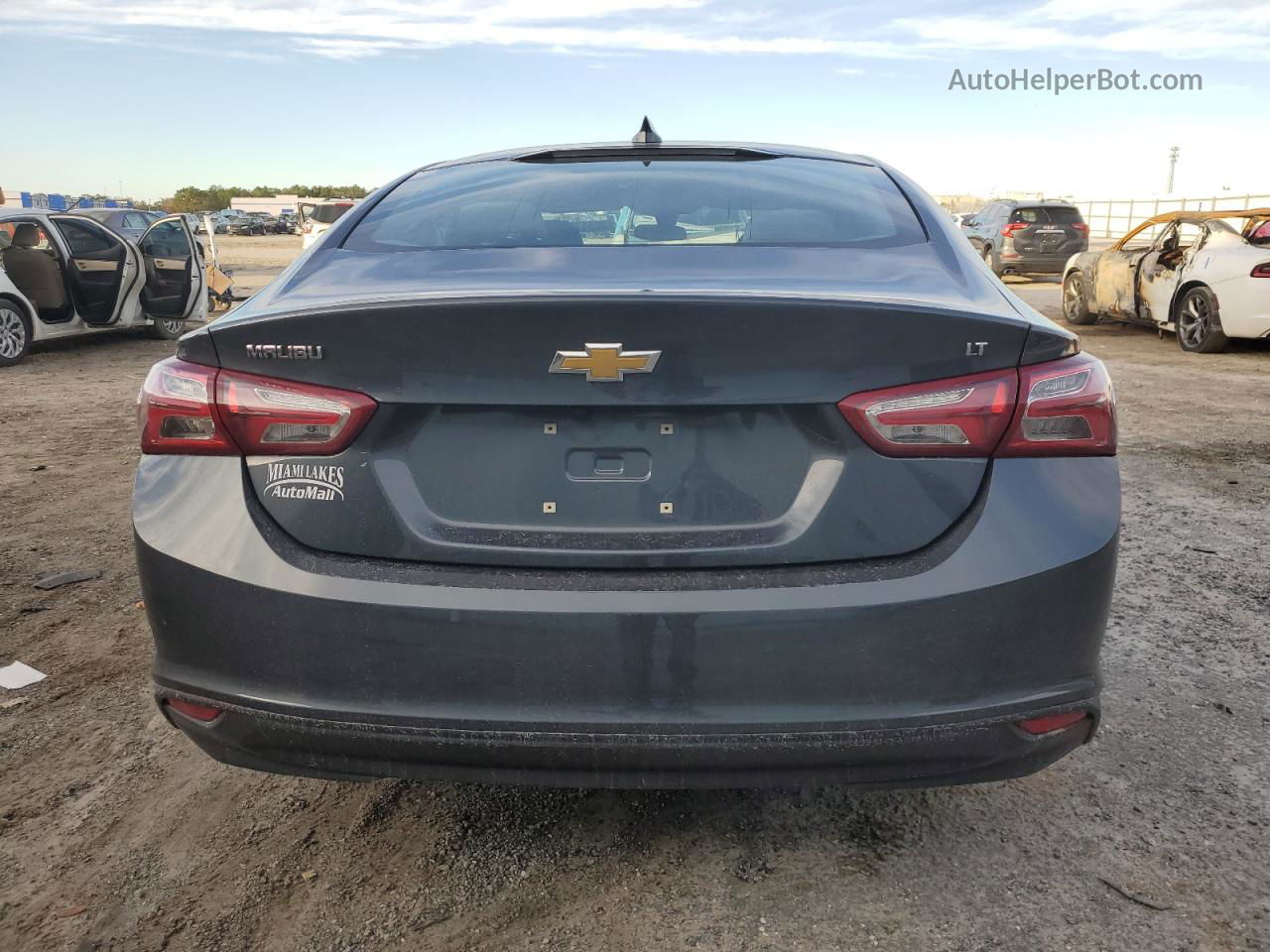 2021 Chevrolet Malibu Lt Серый vin: 1G1ZD5ST7MF026588