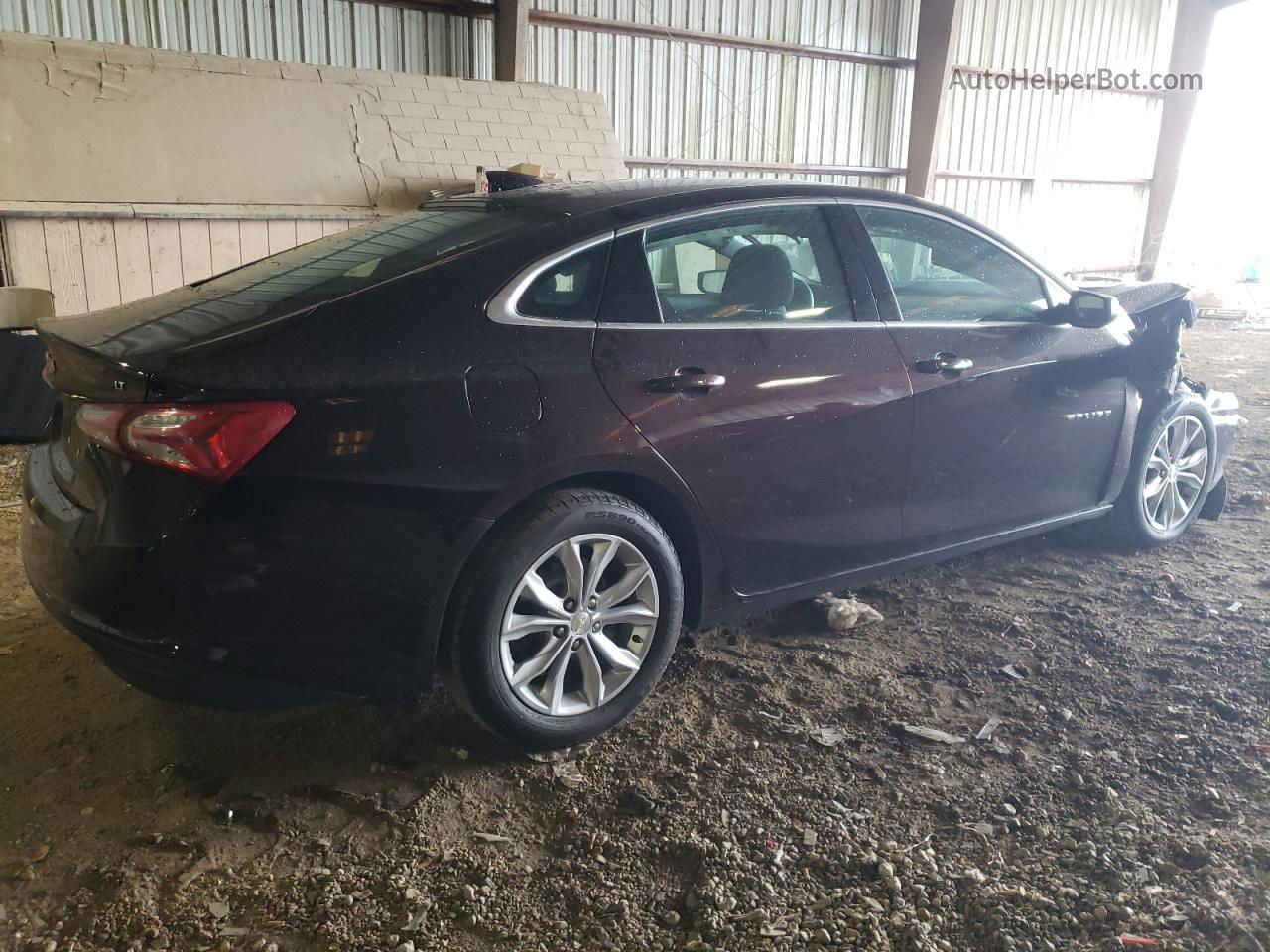 2021 Chevrolet Malibu Lt Maroon vin: 1G1ZD5ST7MF031676