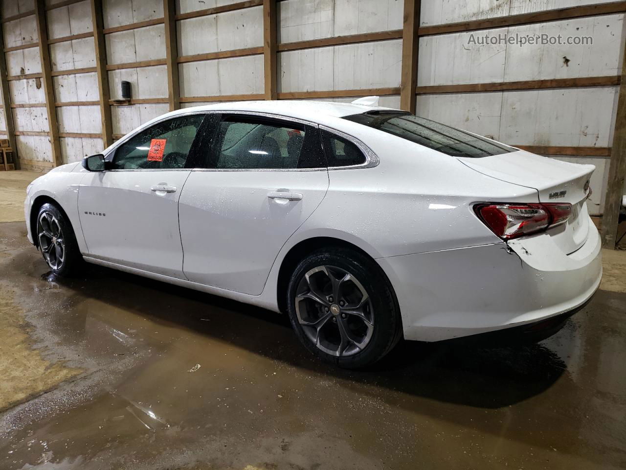 2021 Chevrolet Malibu Lt Белый vin: 1G1ZD5ST7MF060787