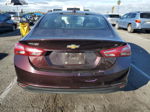 2021 Chevrolet Malibu Lt Burgundy vin: 1G1ZD5ST7MF064144