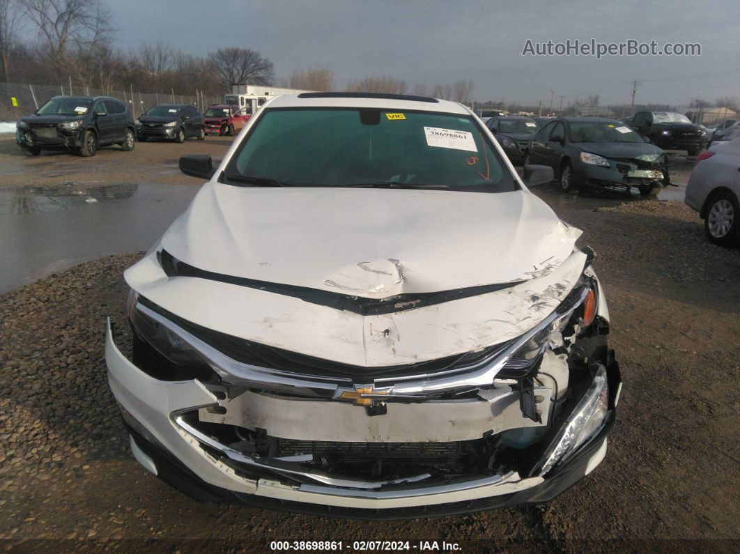 2021 Chevrolet Malibu Fwd Lt White vin: 1G1ZD5ST7MF068727