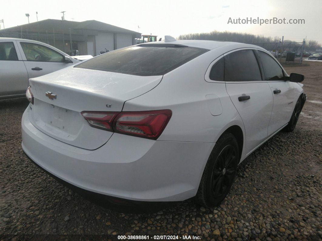 2021 Chevrolet Malibu Fwd Lt White vin: 1G1ZD5ST7MF068727