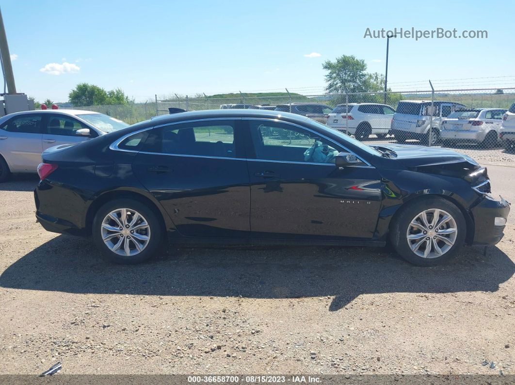 2021 Chevrolet Malibu Fwd Lt Черный vin: 1G1ZD5ST7MF069148