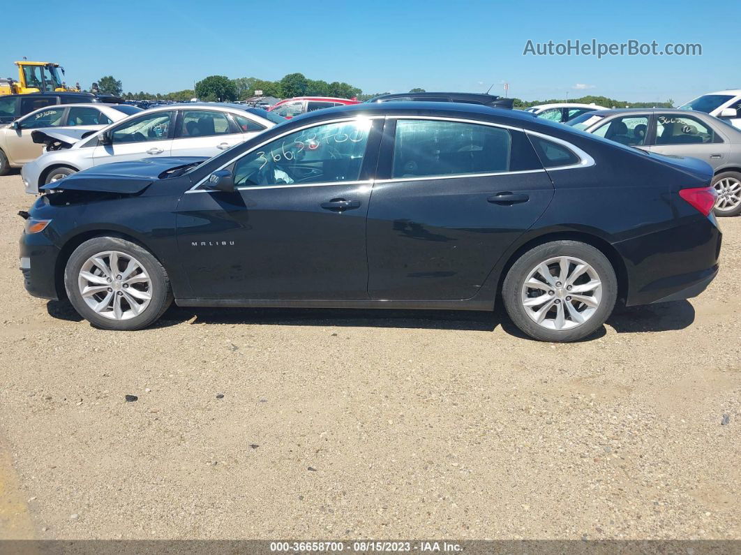 2021 Chevrolet Malibu Fwd Lt Черный vin: 1G1ZD5ST7MF069148