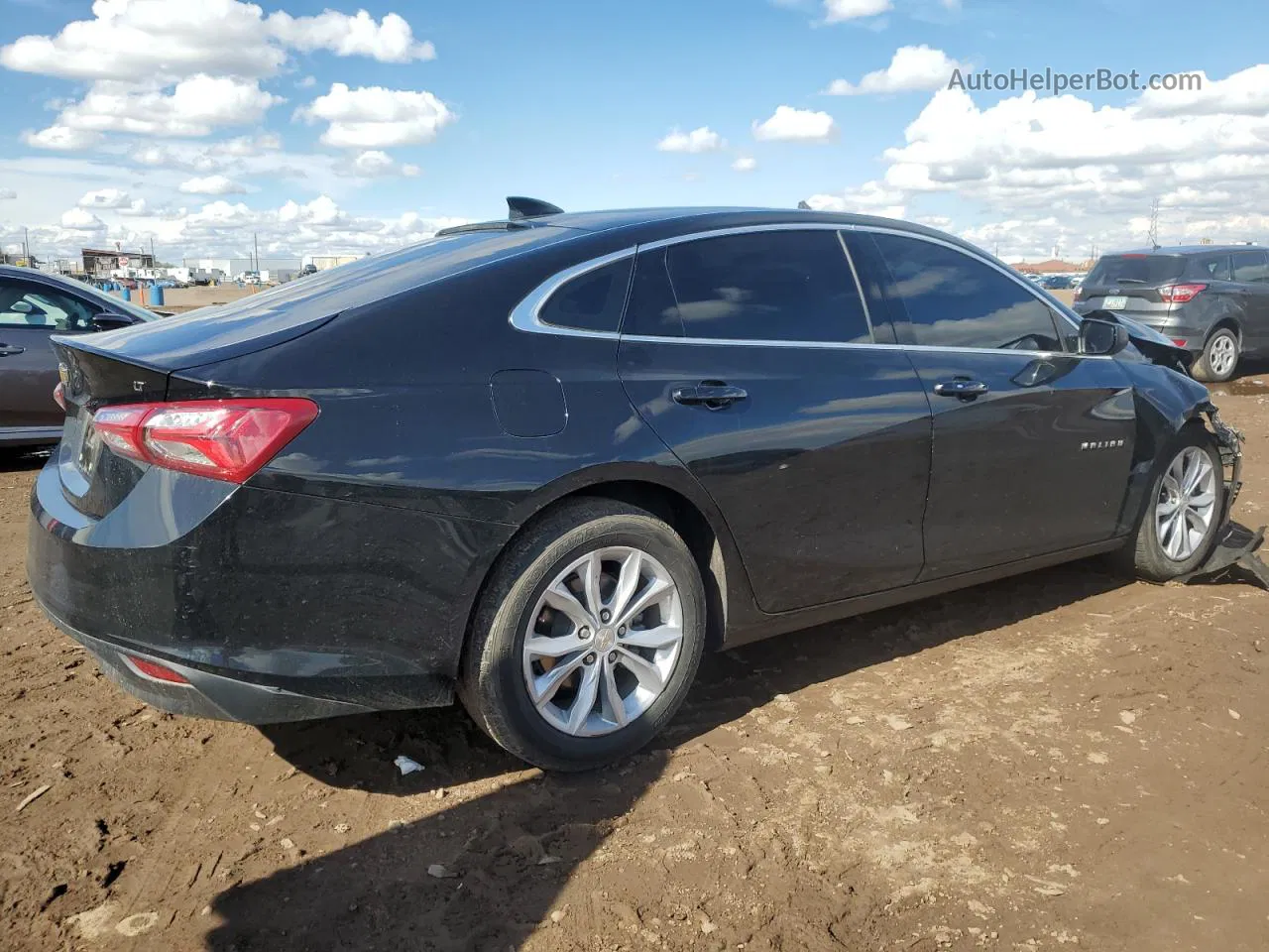 2021 Chevrolet Malibu Lt Black vin: 1G1ZD5ST7MF070445