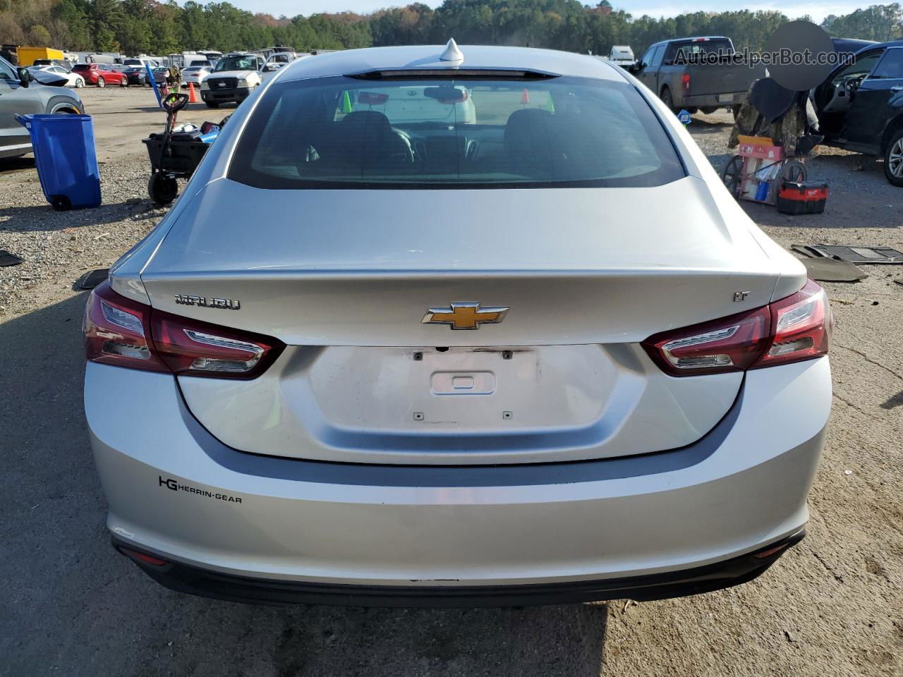 2021 Chevrolet Malibu Lt Silver vin: 1G1ZD5ST7MF070882