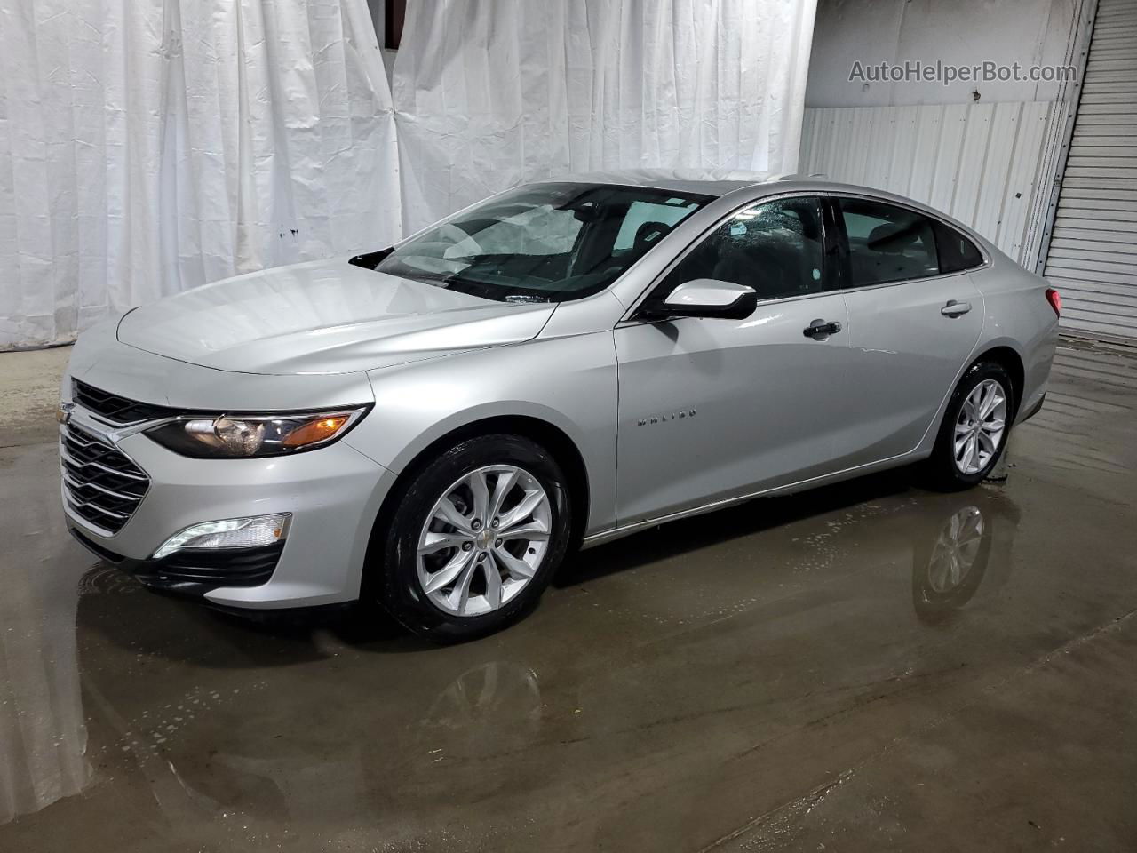 2021 Chevrolet Malibu Lt Серебряный vin: 1G1ZD5ST7MF072843