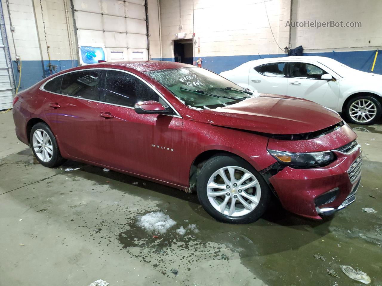 2018 Chevrolet Malibu Lt Red vin: 1G1ZD5ST8JF116828