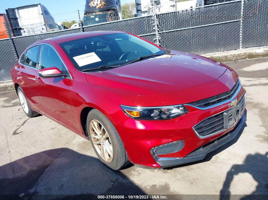 2018 Chevrolet Malibu Lt Maroon vin: 1G1ZD5ST8JF135783