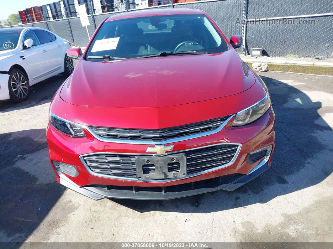 2018 Chevrolet Malibu Lt Maroon vin: 1G1ZD5ST8JF135783