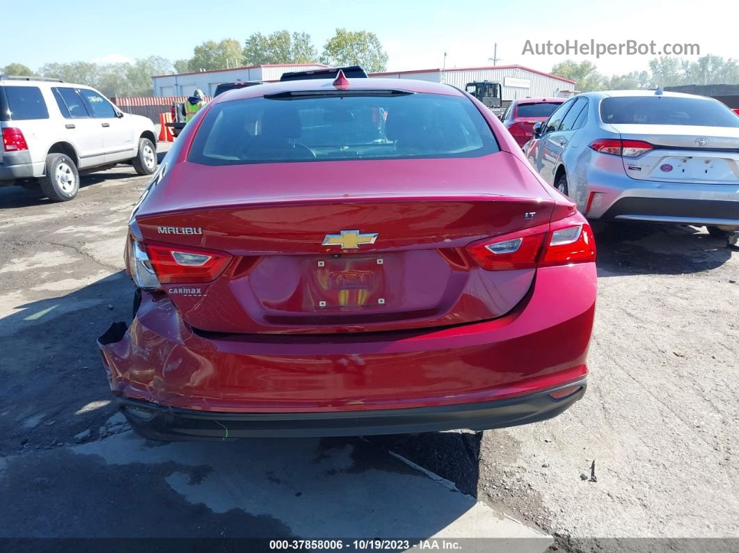 2018 Chevrolet Malibu Lt Maroon vin: 1G1ZD5ST8JF135783