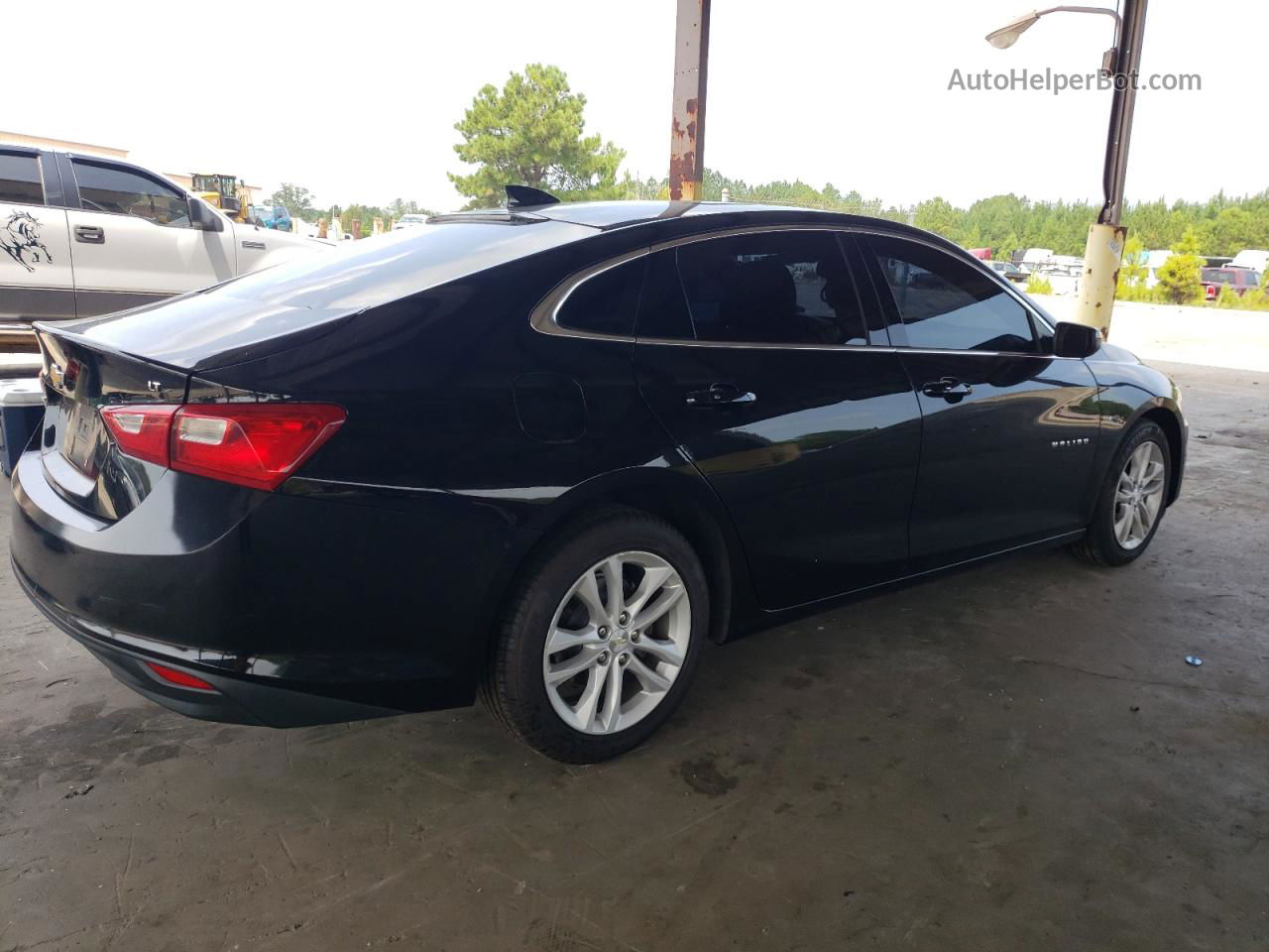 2018 Chevrolet Malibu Lt Black vin: 1G1ZD5ST8JF167715