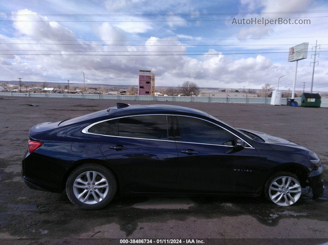 2018 Chevrolet Malibu Lt Dark Blue vin: 1G1ZD5ST8JF173403