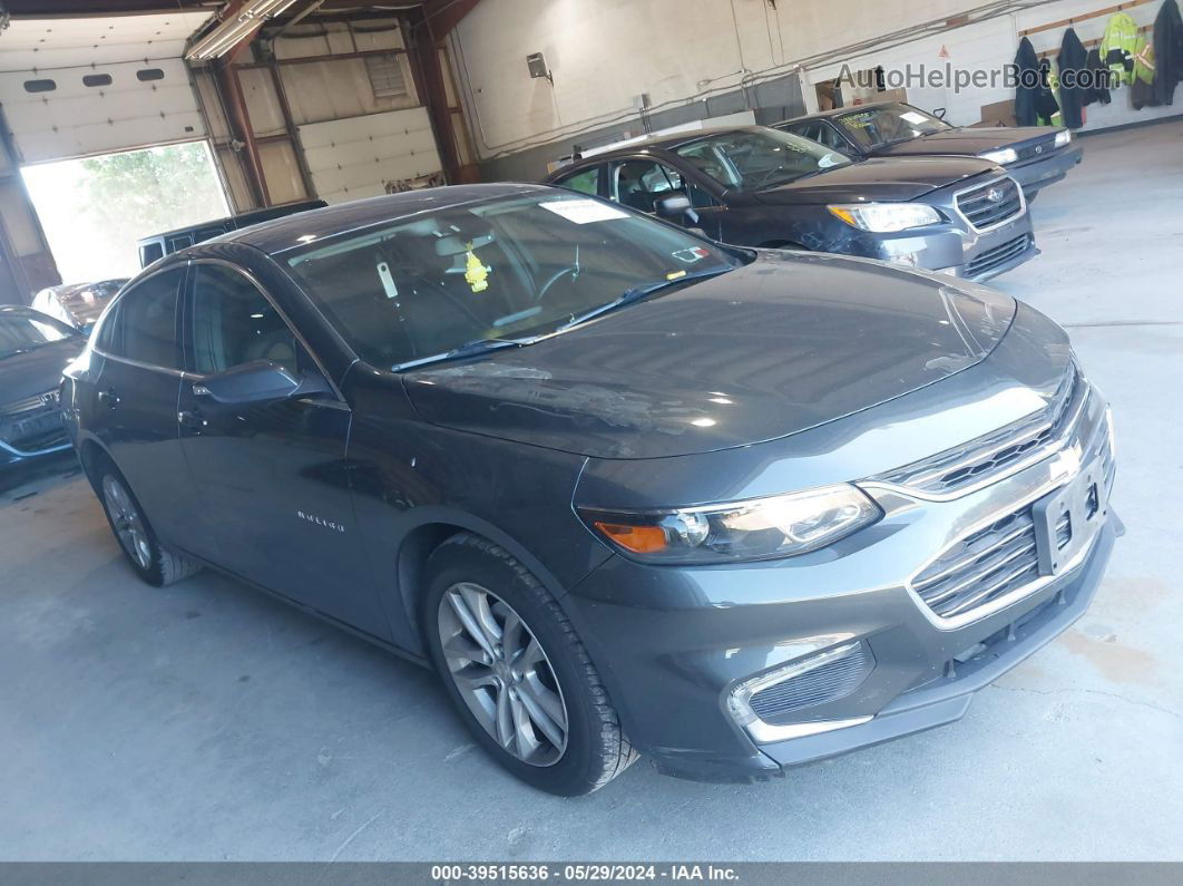 2018 Chevrolet Malibu Lt Gray vin: 1G1ZD5ST8JF184465