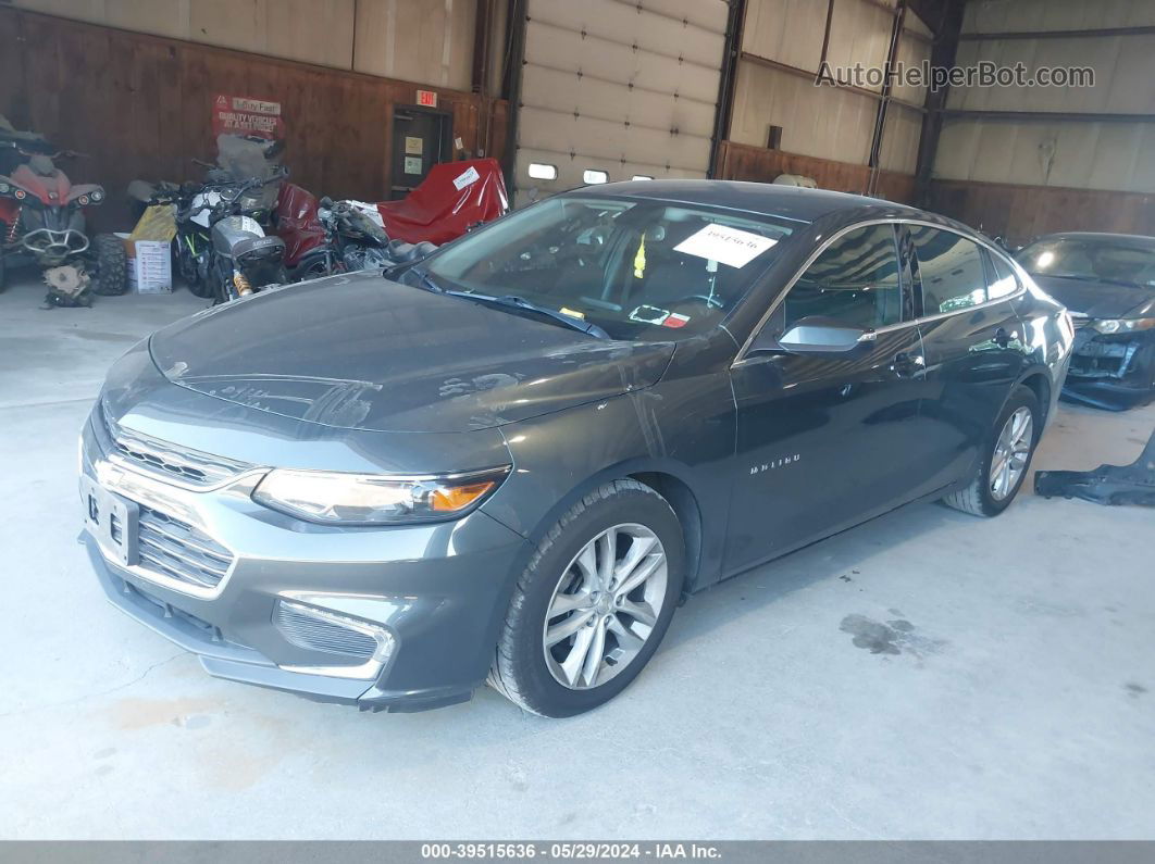 2018 Chevrolet Malibu Lt Gray vin: 1G1ZD5ST8JF184465