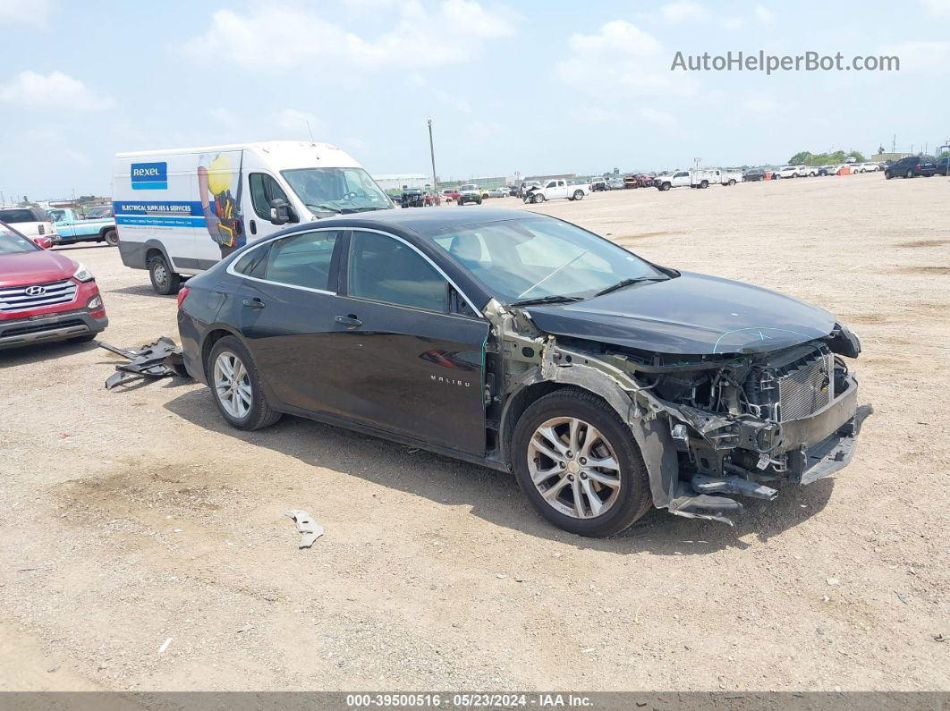 2018 Chevrolet Malibu Lt Black vin: 1G1ZD5ST8JF200972