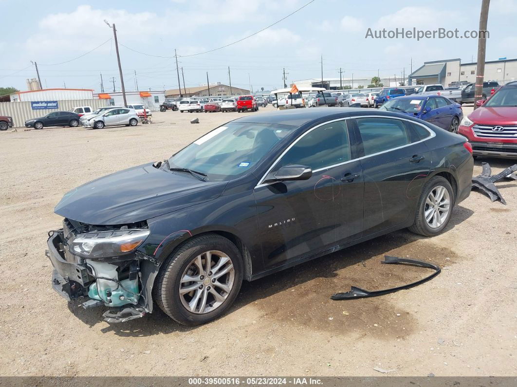 2018 Chevrolet Malibu Lt Black vin: 1G1ZD5ST8JF200972