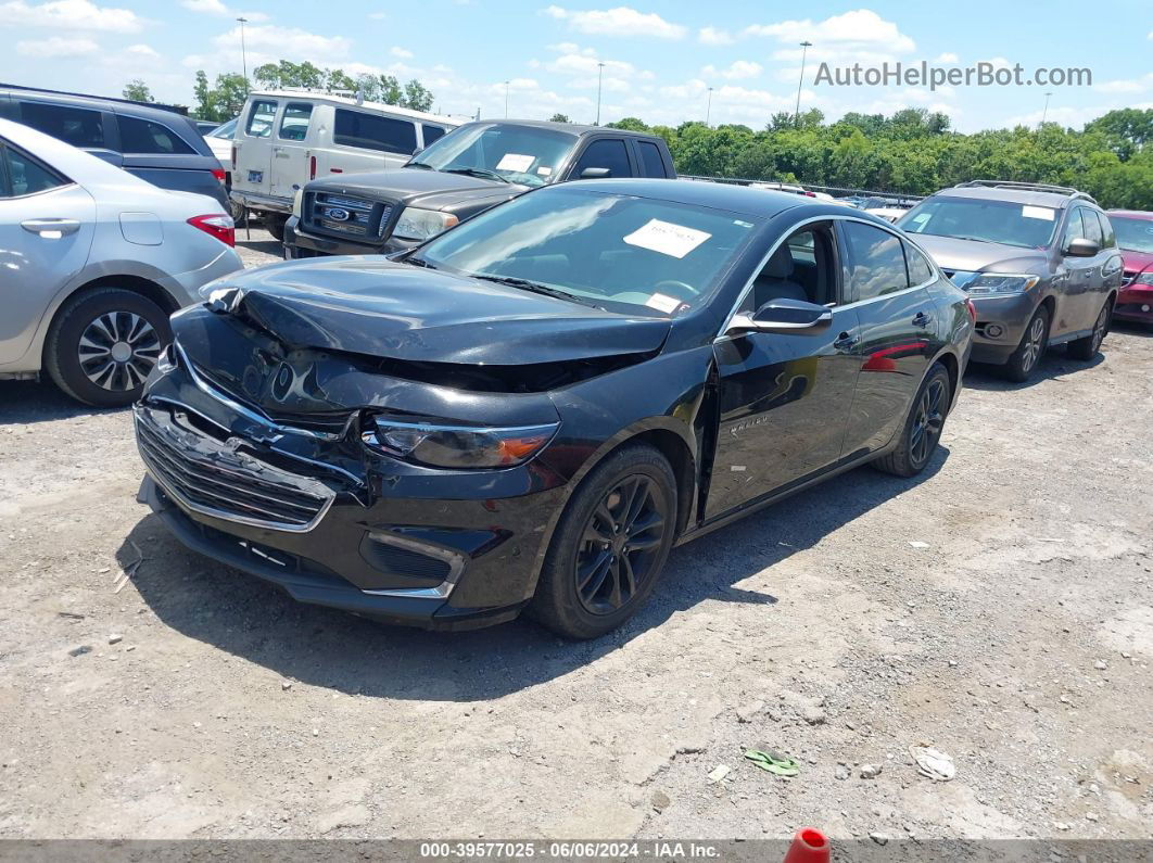 2018 Chevrolet Malibu Lt Black vin: 1G1ZD5ST8JF211387