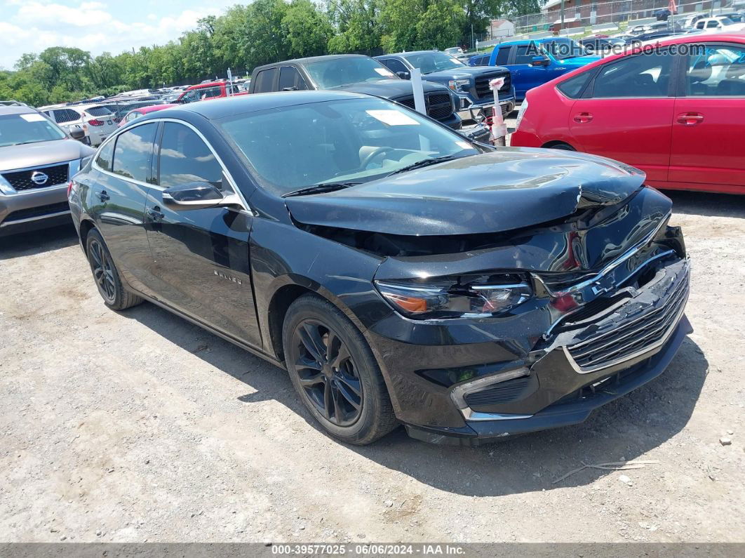 2018 Chevrolet Malibu Lt Черный vin: 1G1ZD5ST8JF211387