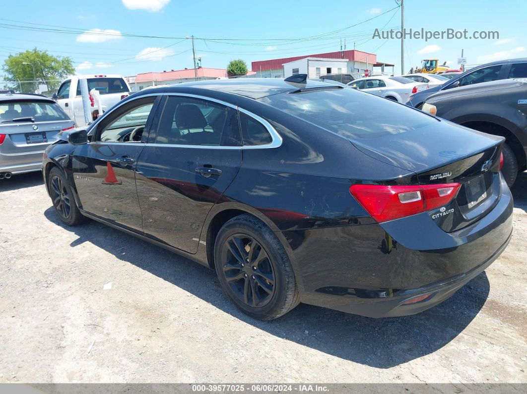 2018 Chevrolet Malibu Lt Черный vin: 1G1ZD5ST8JF211387