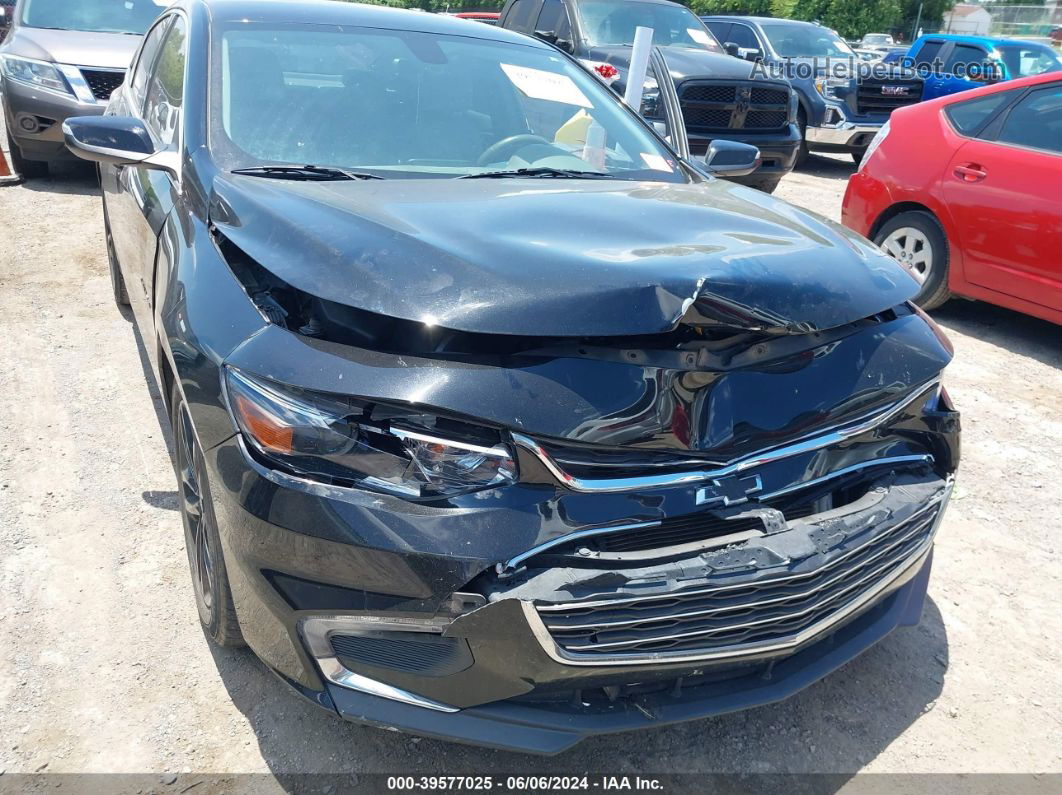 2018 Chevrolet Malibu Lt Black vin: 1G1ZD5ST8JF211387