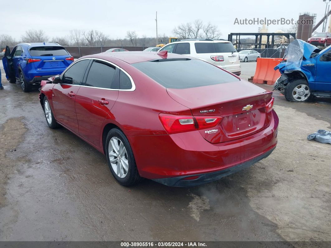 2018 Chevrolet Malibu Lt Red vin: 1G1ZD5ST8JF258127