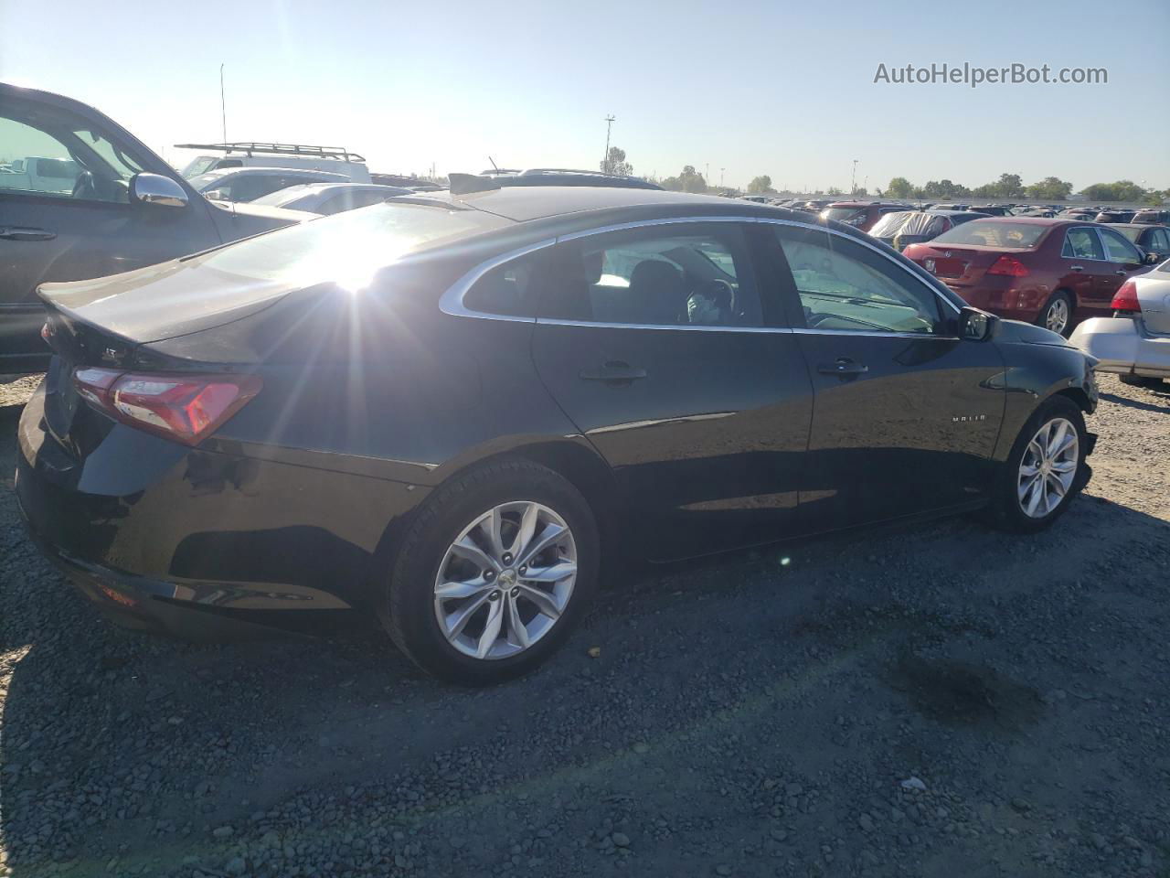 2021 Chevrolet Malibu Lt Black vin: 1G1ZD5ST8MF012747