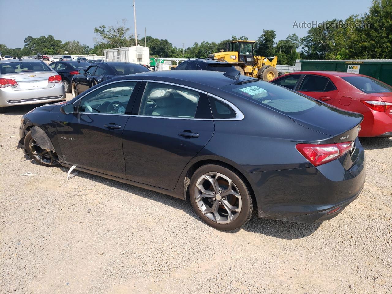 2021 Chevrolet Malibu Lt Синий vin: 1G1ZD5ST8MF022257