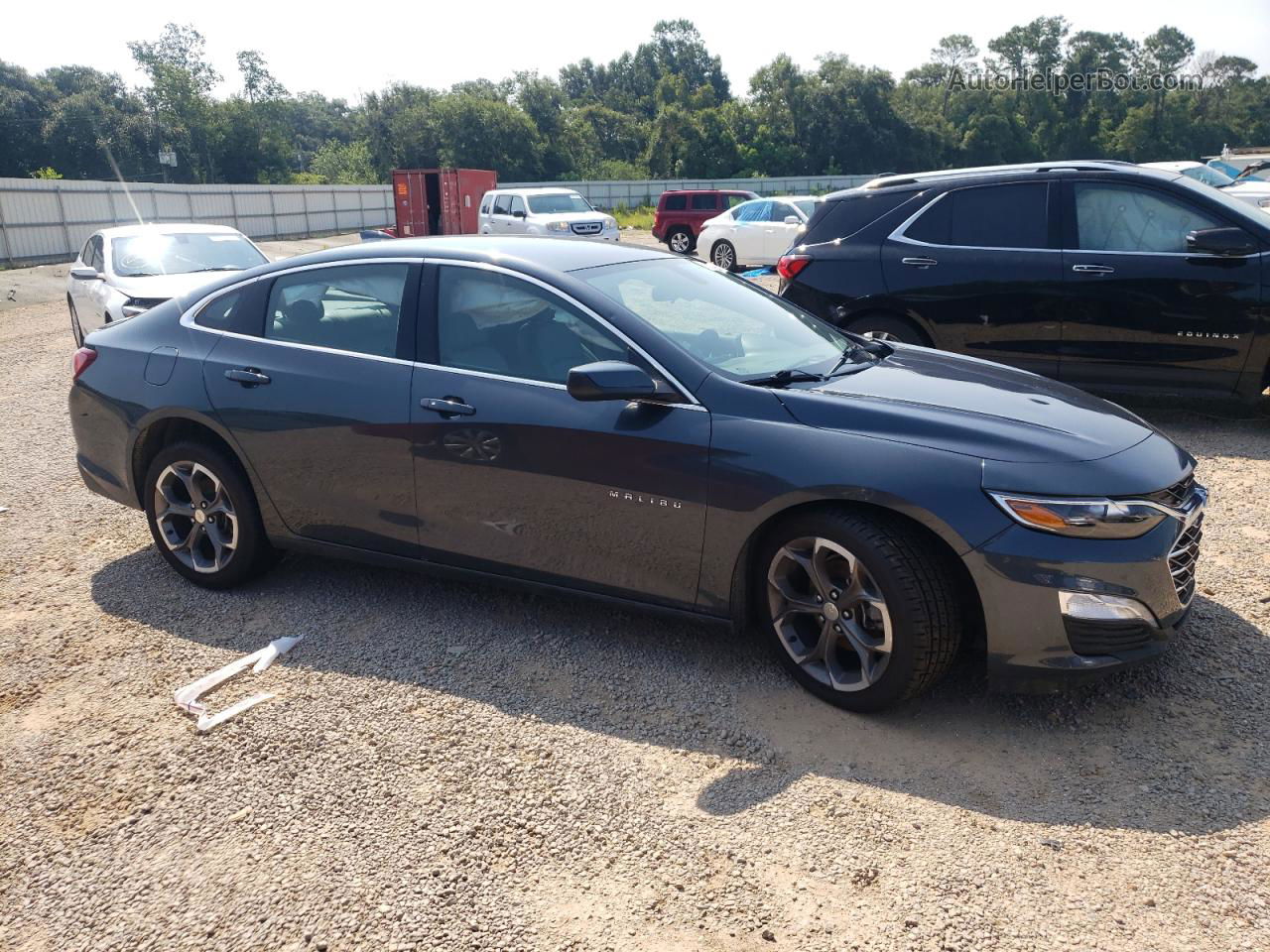 2021 Chevrolet Malibu Lt Синий vin: 1G1ZD5ST8MF022257