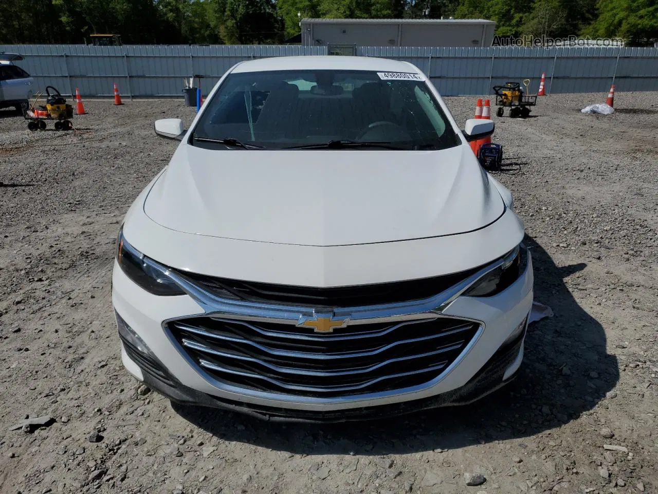 2021 Chevrolet Malibu Lt White vin: 1G1ZD5ST8MF025983