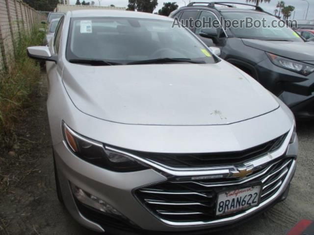 2021 Chevrolet Malibu Lt Silver vin: 1G1ZD5ST8MF062760