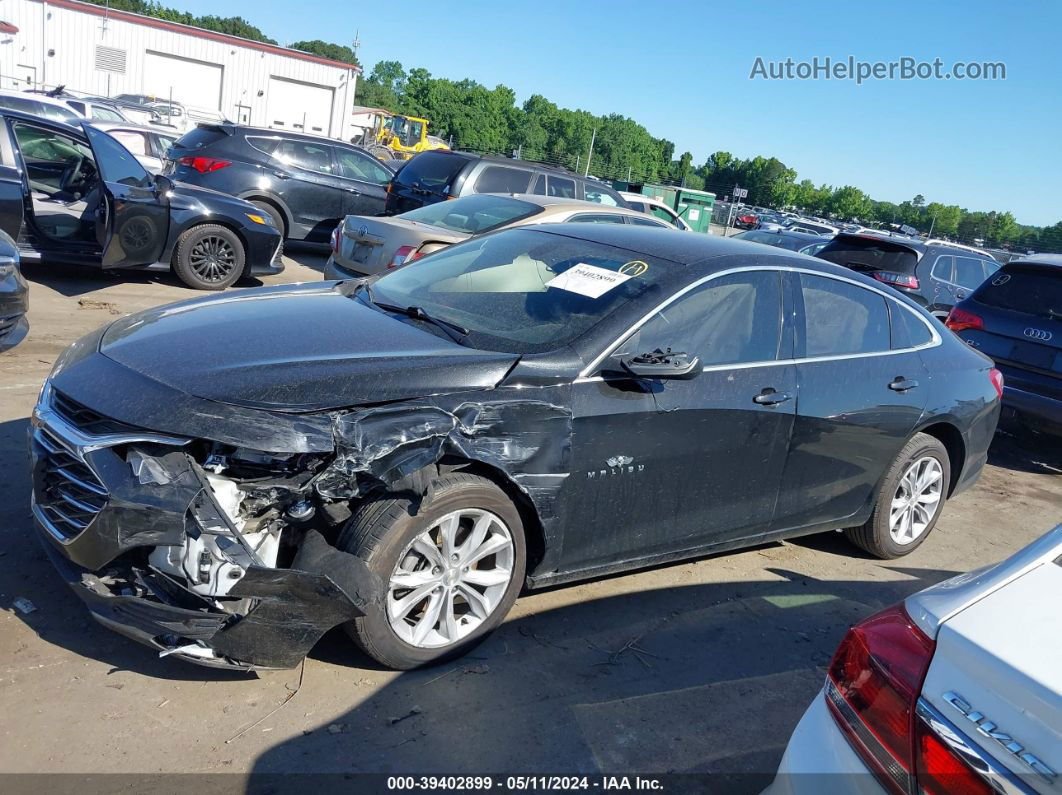 2021 Chevrolet Malibu Fwd Lt Черный vin: 1G1ZD5ST8MF065433