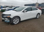 2021 Chevrolet Malibu Lt White vin: 1G1ZD5ST8MF067750