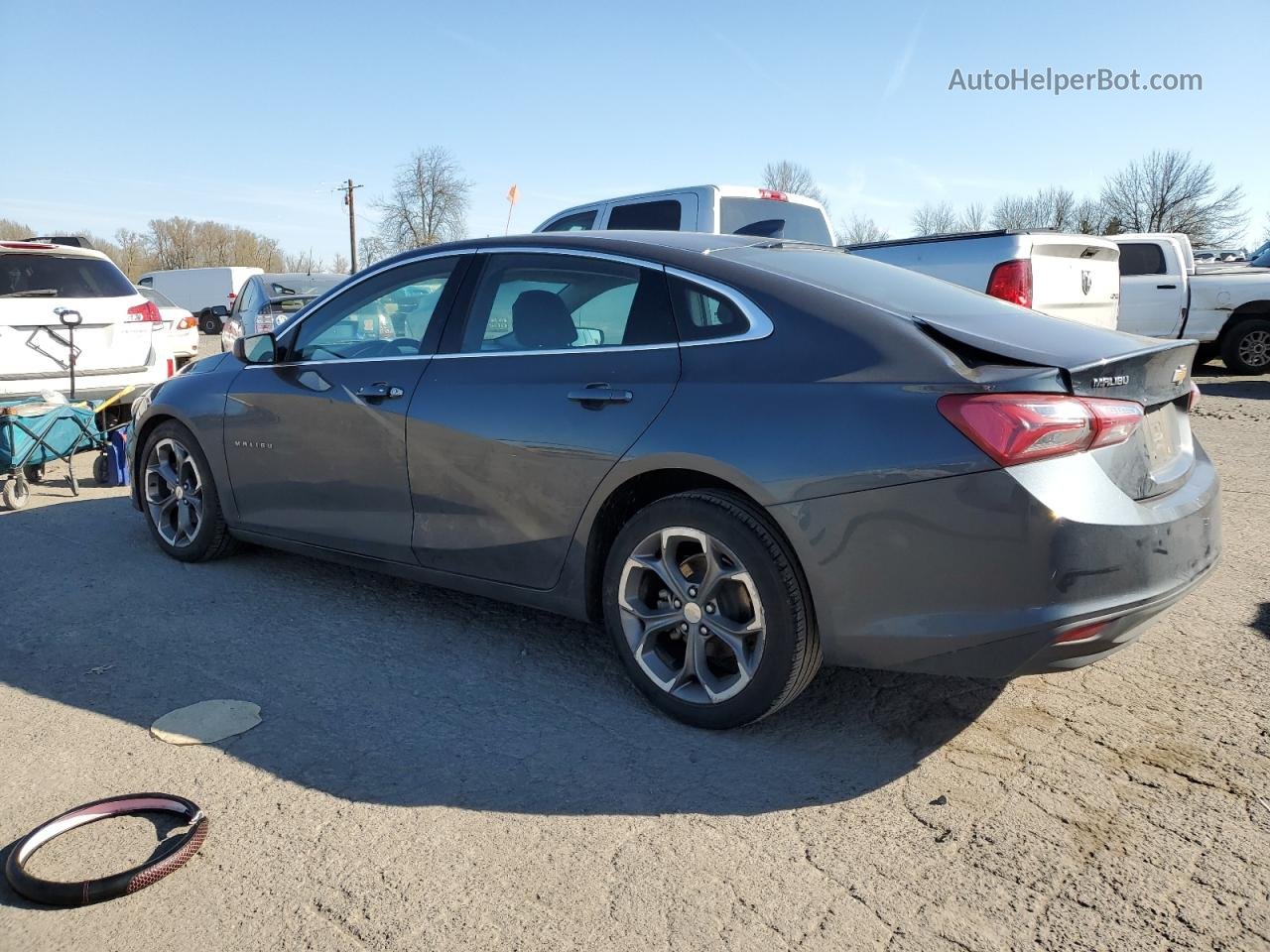 2021 Chevrolet Malibu Lt Blue vin: 1G1ZD5ST8MF068655