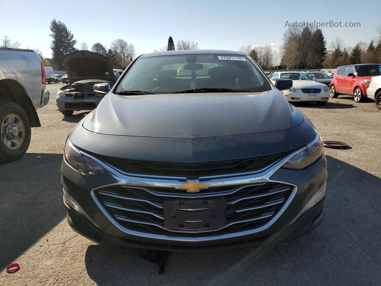 2021 Chevrolet Malibu Lt Blue vin: 1G1ZD5ST8MF068655