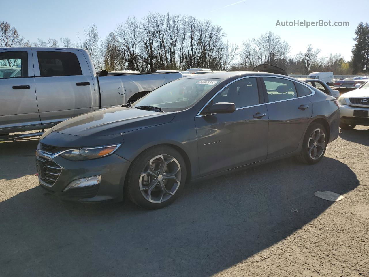 2021 Chevrolet Malibu Lt Blue vin: 1G1ZD5ST8MF068655