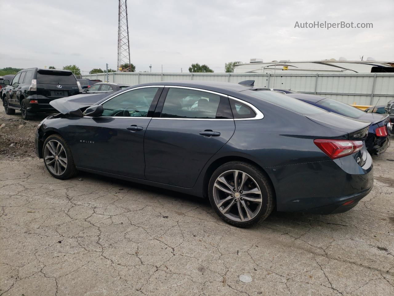 2021 Chevrolet Malibu Lt Угольный vin: 1G1ZD5ST8MF077100