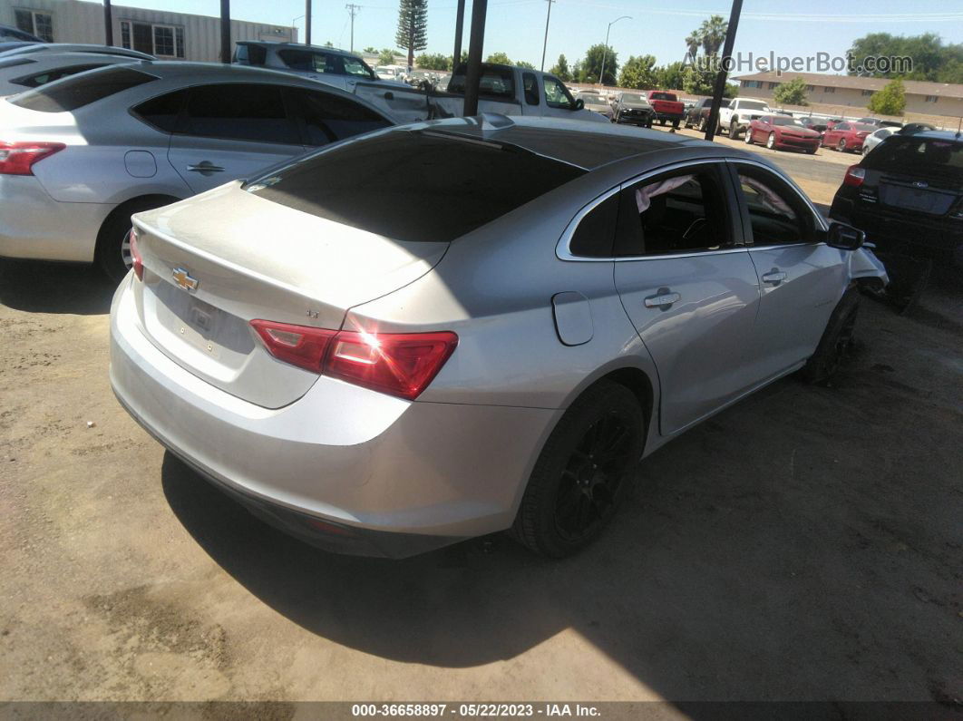 2018 Chevrolet Malibu Lt Silver vin: 1G1ZD5ST9JF177380