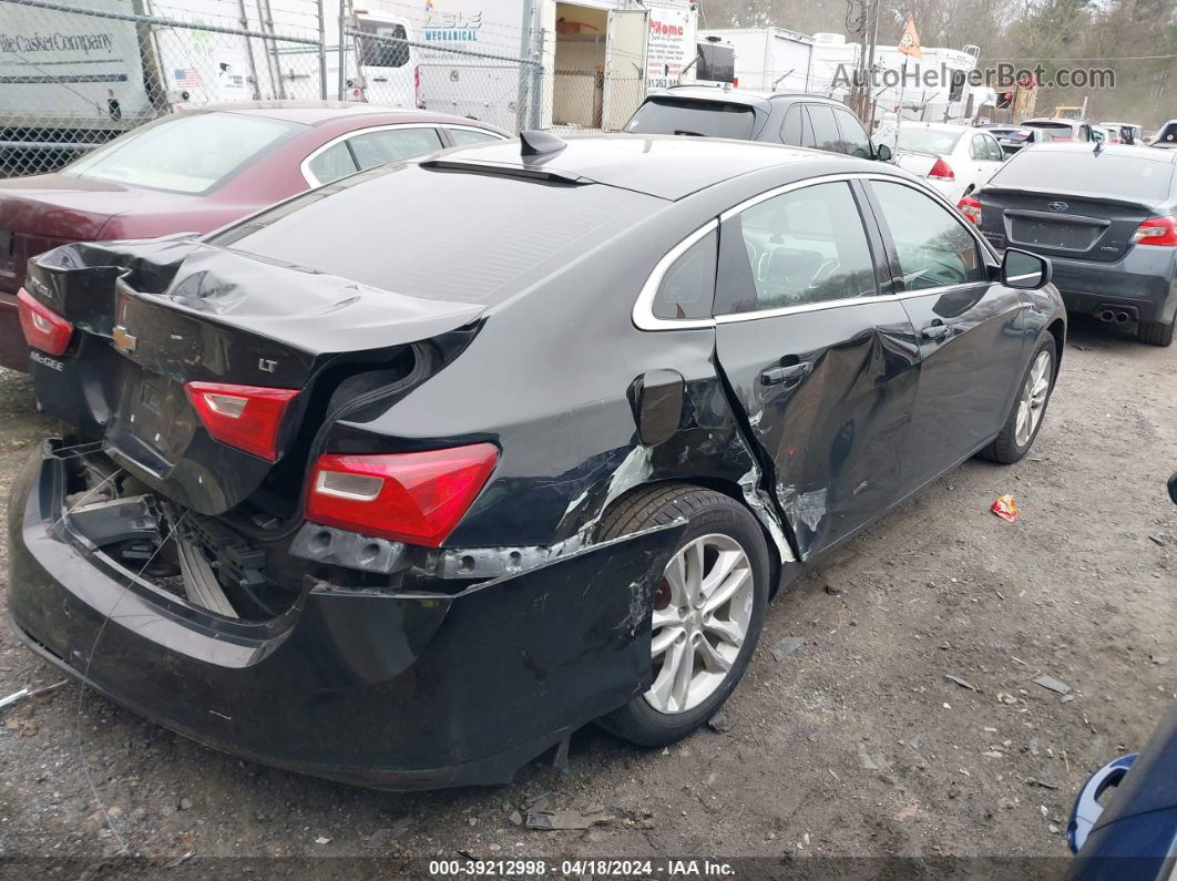 2018 Chevrolet Malibu Lt Black vin: 1G1ZD5ST9JF181896