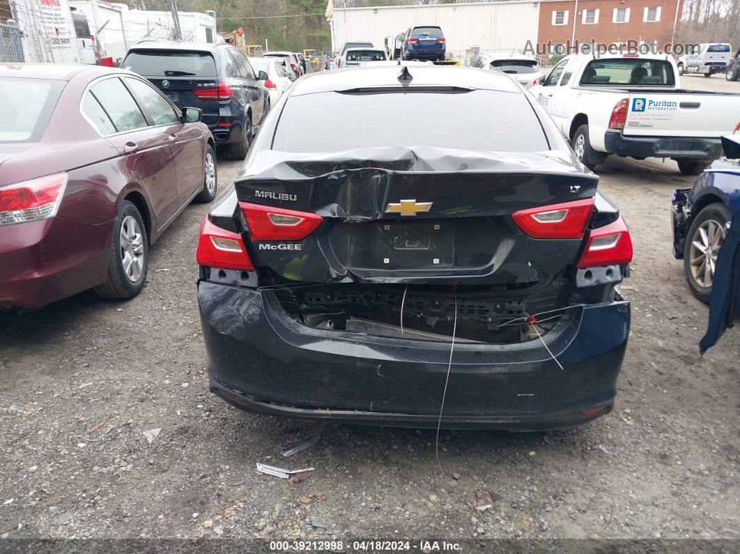 2018 Chevrolet Malibu Lt Black vin: 1G1ZD5ST9JF181896