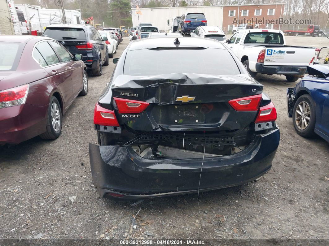 2018 Chevrolet Malibu Lt Black vin: 1G1ZD5ST9JF181896