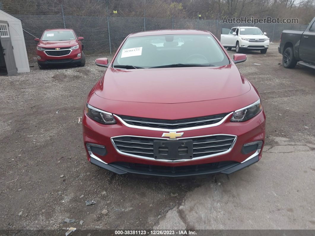 2018 Chevrolet Malibu Lt Красный vin: 1G1ZD5ST9JF259710