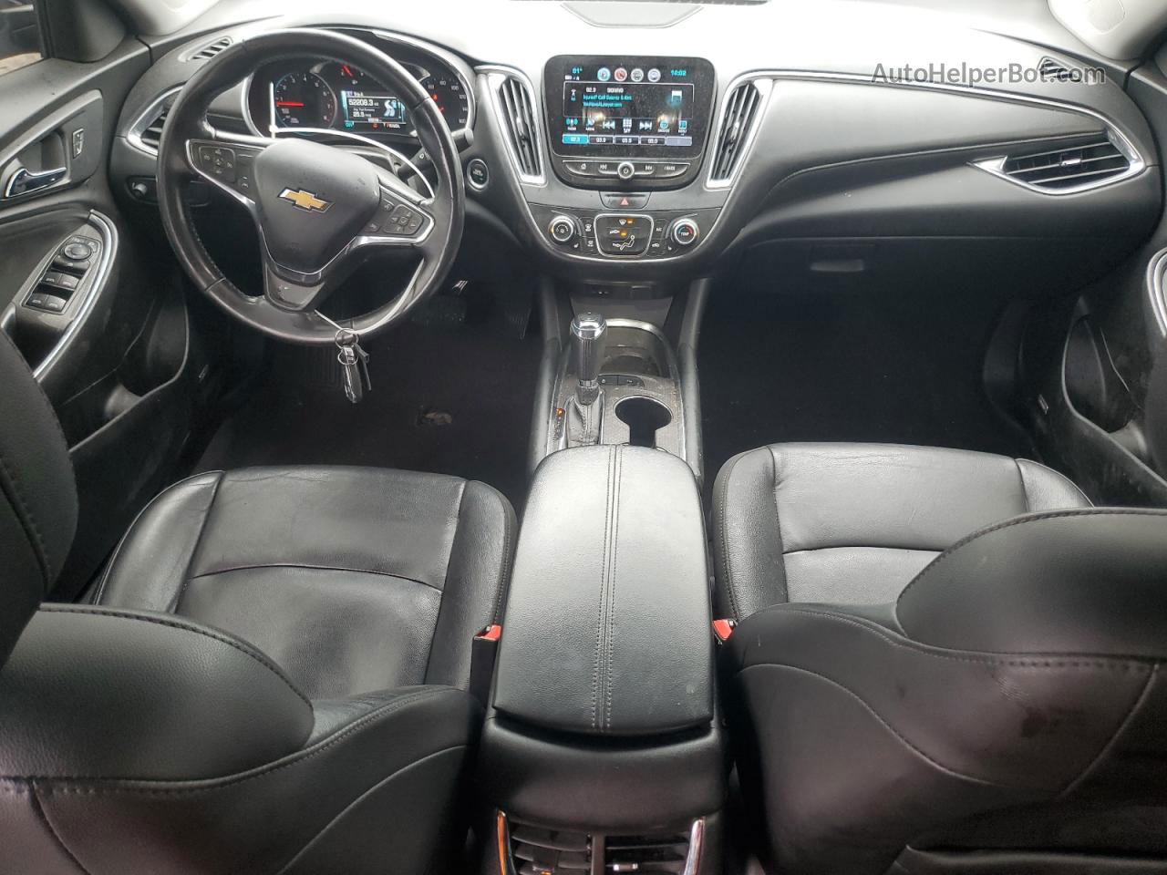 2018 Chevrolet Malibu Lt Черный vin: 1G1ZD5ST9JF288141