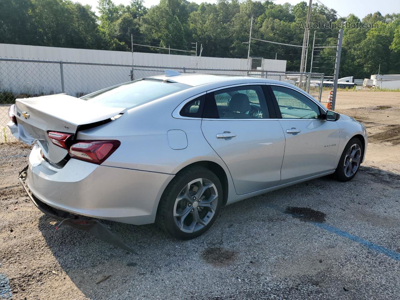 2021 Chevrolet Malibu Lt Серебряный vin: 1G1ZD5ST9MF004091